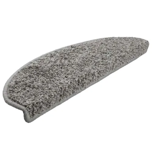Prostirke za stepenice 30 kom 65x21x4 cm sive poluokrugle velike - Siva 65 x 21 x 4 cm 30 Siva Cijena