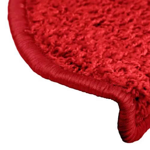 Prostirke za stepenice 30 kom 65x21x4 cm crvene poluokrugle velike - Crvena 65 x 21 x 4 cm 30 Crvena Cijena
