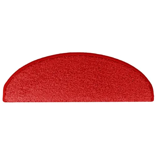 Prostirke za stepenice 30 kom 65x21x4 cm crvene poluokrugle velike - Crvena 65 x 21 x 4 cm 30 Crvena Cijena