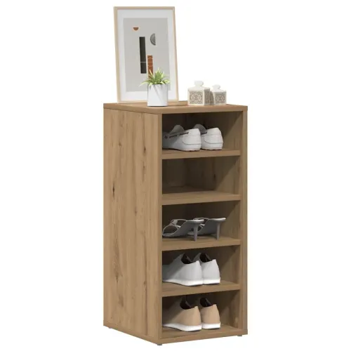 Ormari za cipele 2 kom Artisan hrast 32x35x70 cm - Hrast artisan 32 x 35 x 70 cm 2x shoe cabinet without door Cijena