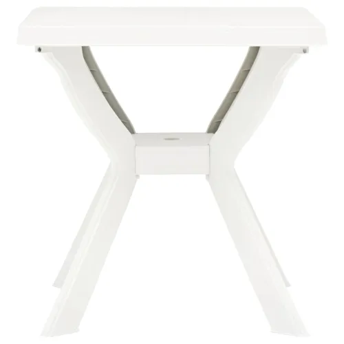 Bistro stol bijeli 70 x 70 x 72 cm plastični - Bijela 1 Cijena