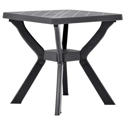 Bistro stol antracit 70 x 70 x 72 cm plastični - Antracit Cijena
