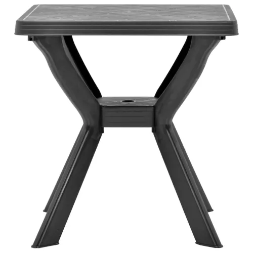 Bistro stol antracit 70 x 70 x 72 cm plastični - Antracit Cijena