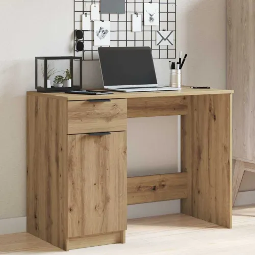 Stol Artisan hrast 100x50x75 cm konstruirano drvo - hrast artisan Cijena