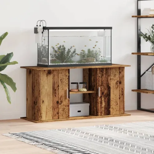 Stalak za akvarij staro drvo 121x41x58 cm od konstruiranog drva - Staro drvo 121 x 41 x 58 cm Staro drvo 121 x 41 x 58 cm Cijena