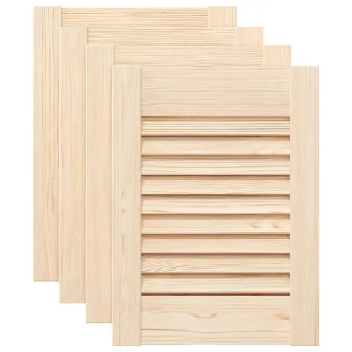 Vrata za ormarić Louvred Dizajn 4 kom 39,5x29,5 cm - Prirodna 39.5 x 29.5 cm 4 Prirodna Cijena
