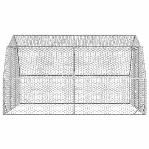Chicken Run 2,5x4x2,25 m pocinčani čelik - 2.5 x 4 x 2.25 m Bez krova Cijena