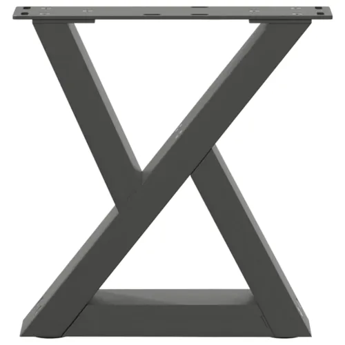 Noge za klub stolić 2 kom. antracit 30 x (30-31,3) cm čelik - Antracit 30 x (30-31.3) cm 1 1 Cijena