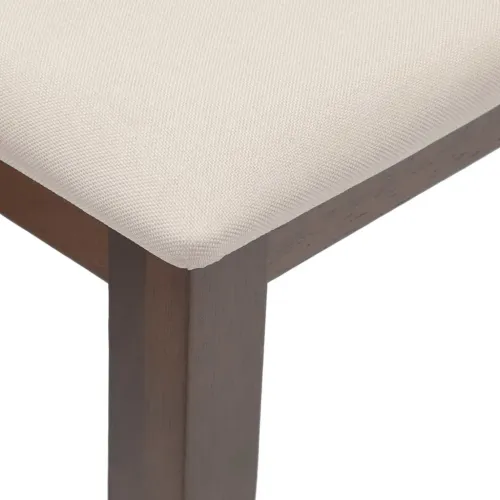 Klupa 90 cm smeđa puna drvena guma - Smeđa i svijetla Cijena