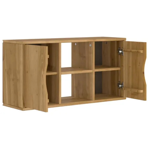 TV ormarić “ODDA” 79x24x40 cm puno drvo bor - briwb 1 s vratima Cijena