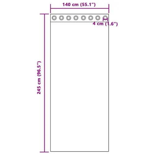 Voile zavjese s ušicama 2 kom boja pijeska - Pijesak 140 x 245 cm s ušicama Cijena