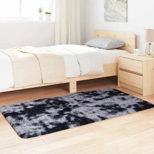 Čupavi tepih s visokim vlaknima NAVARRA tamnosiva 80x150 cm - Tamno siva 80 x 150 cm Cijena