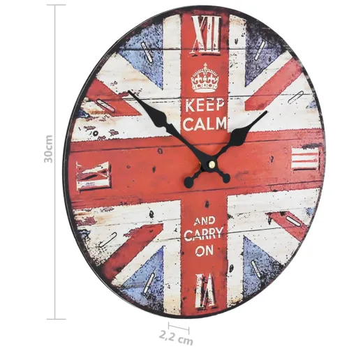 Starinski zidni sat UK 30 cm - Velika Britanija 30 cm Cijena