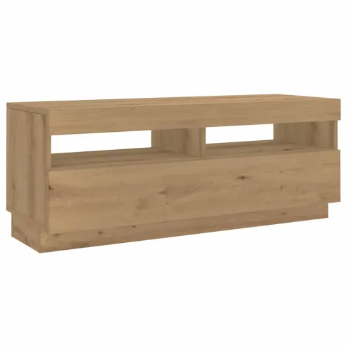 TV ormarić s LED svjetlima Artisan hrast 300x35x40 cm - hrast artisan 1 Cijena