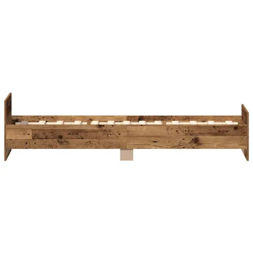 Okvir kreveta bez madraca staro drvo 100x200 cm - Staro drvo 100 x 200 cm Cijena