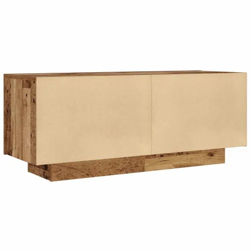 Noćni ormarić staro drvo 100x35x40 cm konstruirano drvo - Staro drvo 1 Cijena