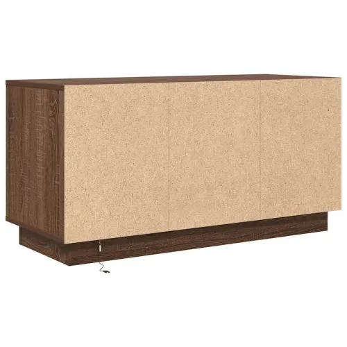 TV ormarić s LED svjetlima boja smeđeg hrasta 100x41x50 cm - Smeđi hrast 100 cm Cijena