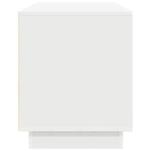TV ormarić s LED svjetlima bijeli 100x41x50 cm - Bijela 1 100 cm Cijena