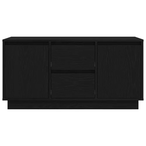 TV ormarić s LED svjetlima crni 100x41x50 cm - Crni hrast 1 100 cm Cijena
