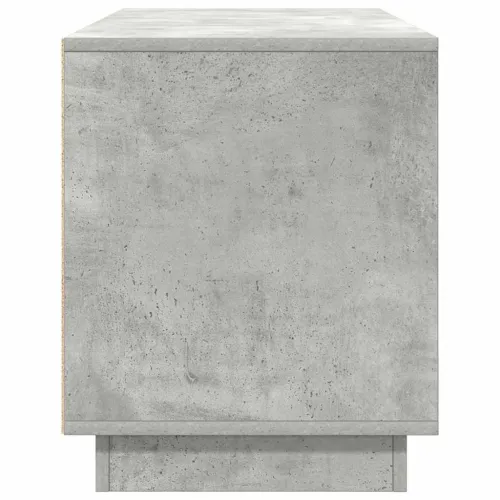TV ormarić s LED svjetlima siva boja betona 100x41x50 cm - Beton siva 100 cm Cijena