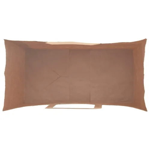 Papirnate vrećice 50 kom s ručkama smeđe 18x8x22 cm - Smeđa 18 x 8 x 22 cm 50 Cijena