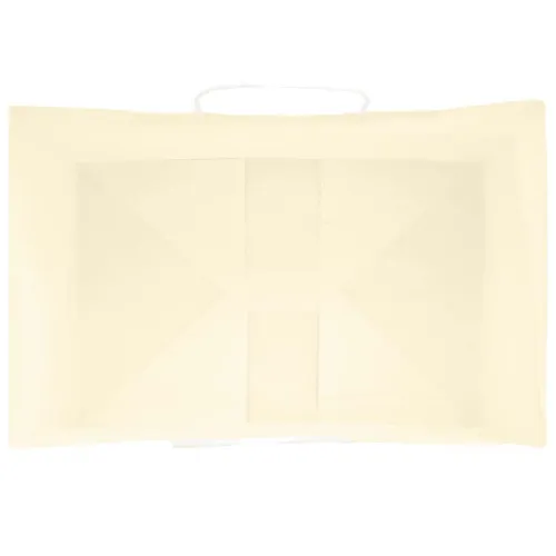 Papirnate vrećice 50 kom s ručkama žute 32x22x28 cm - Žuta 32 x 22 x 28 cm 50 Cijena