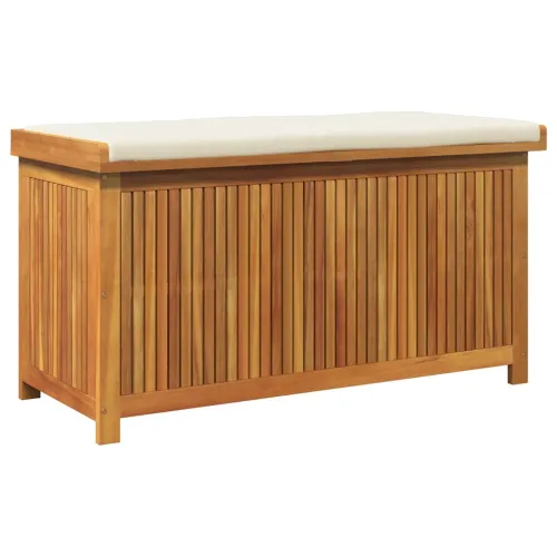 Vanjska kutija za jastuke 113x50x60,5 cm masivno drvo bagrema - Krem bijela 113 x 50 x 60.5 cm Krem bijela 113 x 50 x 60.5 cm Cijena