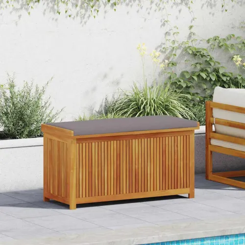 Vanjska kutija za jastuke 113x50x60,5 cm masivno drvo bagrema - Tamno siva 113 x 50 x 60.5 cm Tamno siva 113 x 50 x 60.5 cm Cijena