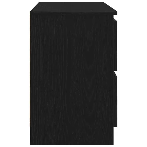 TV ormarić crni 80x35x54 cm izrađeno drvo - Crna 1 80 cm Cijena