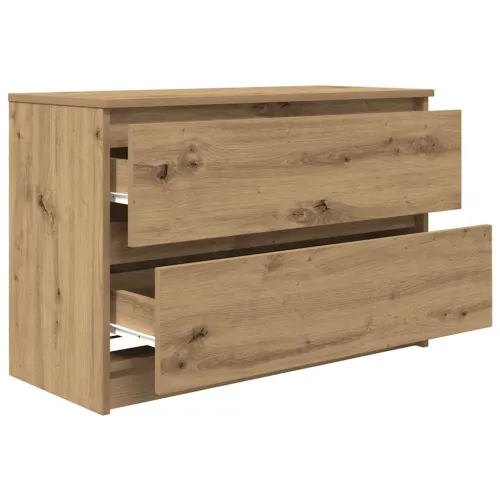 TV ormarić Artisan hrast 80x35x54 cm izrađeno drvo - hrast artisan 1 80 cm Cijena