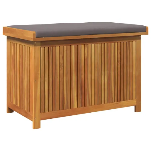 Vanjska kutija za jastuke 90x50x60,5 cm masivno drvo bagrema - Tamno siva 90 x 50 x 60.5 cm Tamno siva 90 x 50 x 60.5 cm Cijena