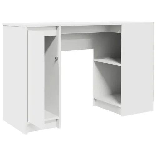 Stol Bijeli 120x42x76 cm Konstruirano drvo - Bijela Cijena