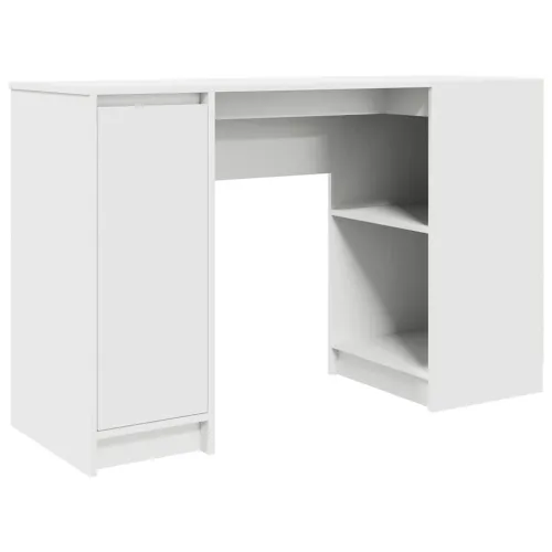 Stol Bijeli 120x42x76 cm Konstruirano drvo - Bijela Cijena