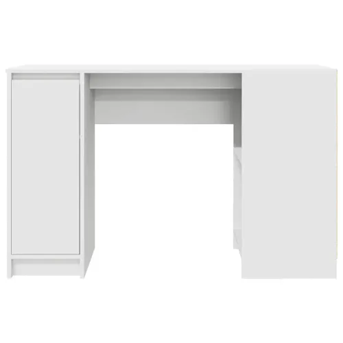 Stol Bijeli 120x42x76 cm Konstruirano drvo - Bijela Cijena
