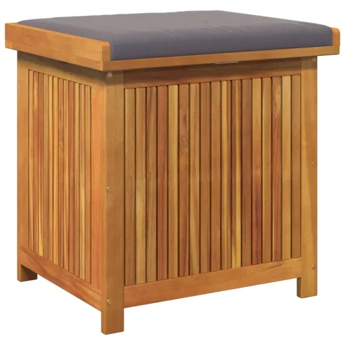 Vanjska kutija za jastuke 60x50x61 cm masivno drvo bagrema - Tamno siva 60 x 50 x 61 cm Tamno siva 60 x 50 x 61 cm Cijena