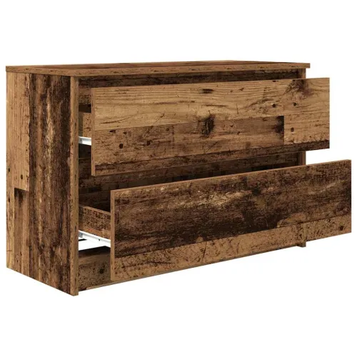 TV ormarić Staro drvo 80x35x54 cm Konstruirano drvo - Staro drvo 1 80 cm Cijena