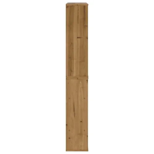 Bočni ormarići 4 kom ODDA 40x24x79 cm puno drvo bor - Prirodna 1 5 polica 3 ladice Prirodna Cijena