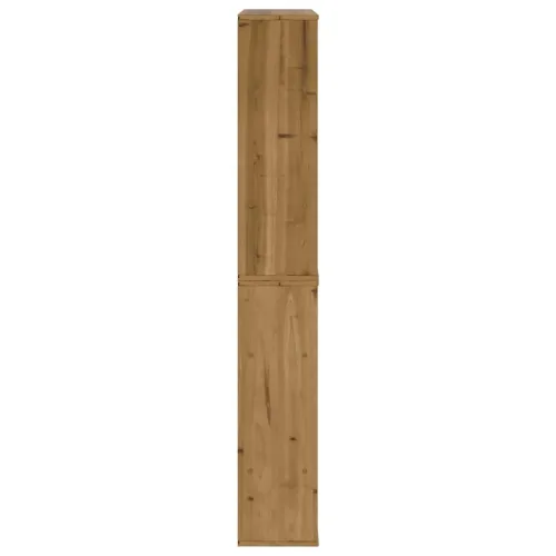 Bočni ormarići 5 kom ODDA 40x24x79 cm puno drvo bor - Prirodna 1 9 polica 3 ladice Prirodna Cijena