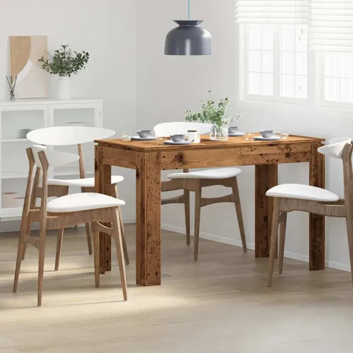 Blagovaonski stol staro drvo 120x60x76 cm konstruirano drvo - Staro drvo Cijena