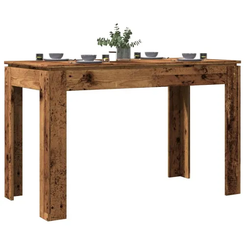 Blagovaonski stol staro drvo 120x60x76 cm konstruirano drvo - Staro drvo Cijena