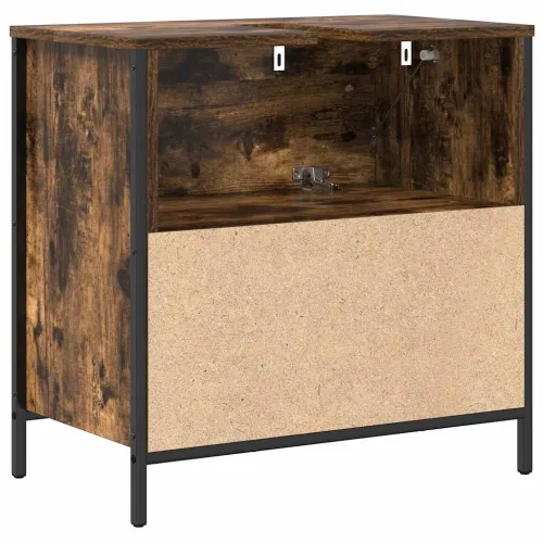 Kupaonski ormarić za Lavabo - Umivaonik s ladicama 90x34,5x60 cm - Dimljeni hrast Cijena