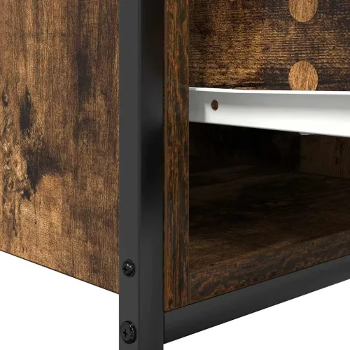 Kupaonski ormarić za Lavabo - Umivaonik s ladicama 90x34,5x60 cm - Dimljeni hrast Cijena