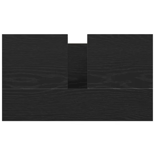 Kupaonski ormarić za Lavabo - Umivaonik s ladicama 90x34,5x60 cm - Crni hrast Cijena