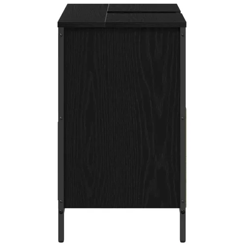 Kupaonski ormarić za Lavabo - Umivaonik s ladicama 90x34,5x60 cm - Crni hrast Cijena
