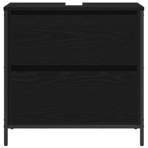 Kupaonski ormarić za Lavabo - Umivaonik s ladicama 90x34,5x60 cm - Crni hrast Cijena