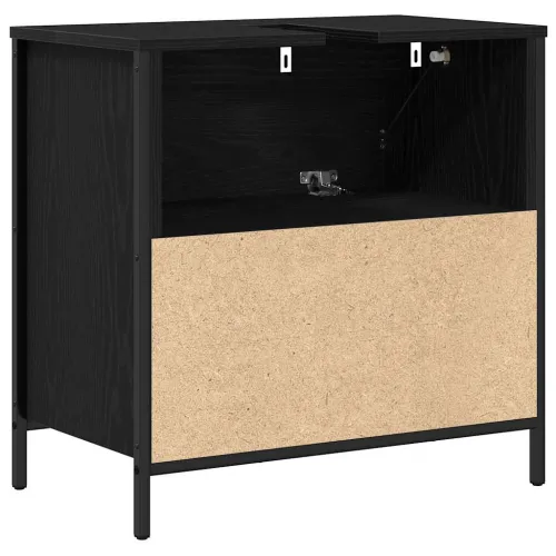 Kupaonski ormarić za Lavabo - Umivaonik s ladicama 90x34,5x60 cm - Crni hrast Cijena