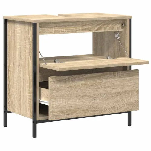 Kupaonski ormarić za Lavabo - Umivaonik s ladicama 90x34,5x60 cm - sonoma hrast 1 Cijena