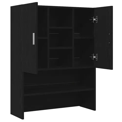 Ormarić za perilicu rublja crni hrast 70,5 x 25,5 x 90 cm - Crni hrast Cijena