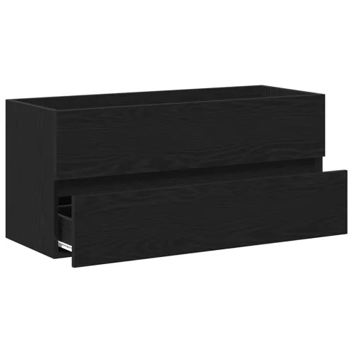 Ormarić za sudoper crni hrast 100x38,5x45 cm konstruirano drvo - Crni hrast 100 x 38.5 x 45 cm Cijena