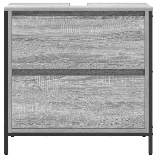 Kupaonski ormarić za Lavabo - Umivaonik s ladicama 90x34,5x60 cm - Sivi hrast sonoma Cijena